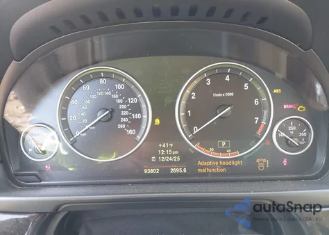 2011 BMW 535I xDrive z USA, uszkodzony, nr VIN WBAFU7C59BC874067